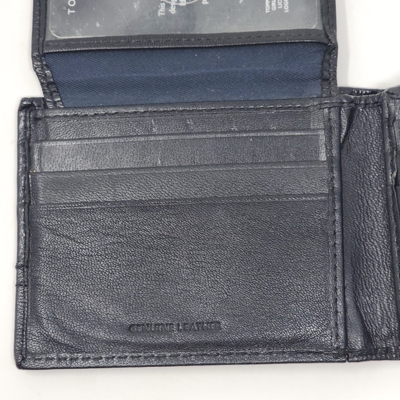 Tommy Hilfiger Black Leather RFID Protection Wallet - Picture 3 of 11